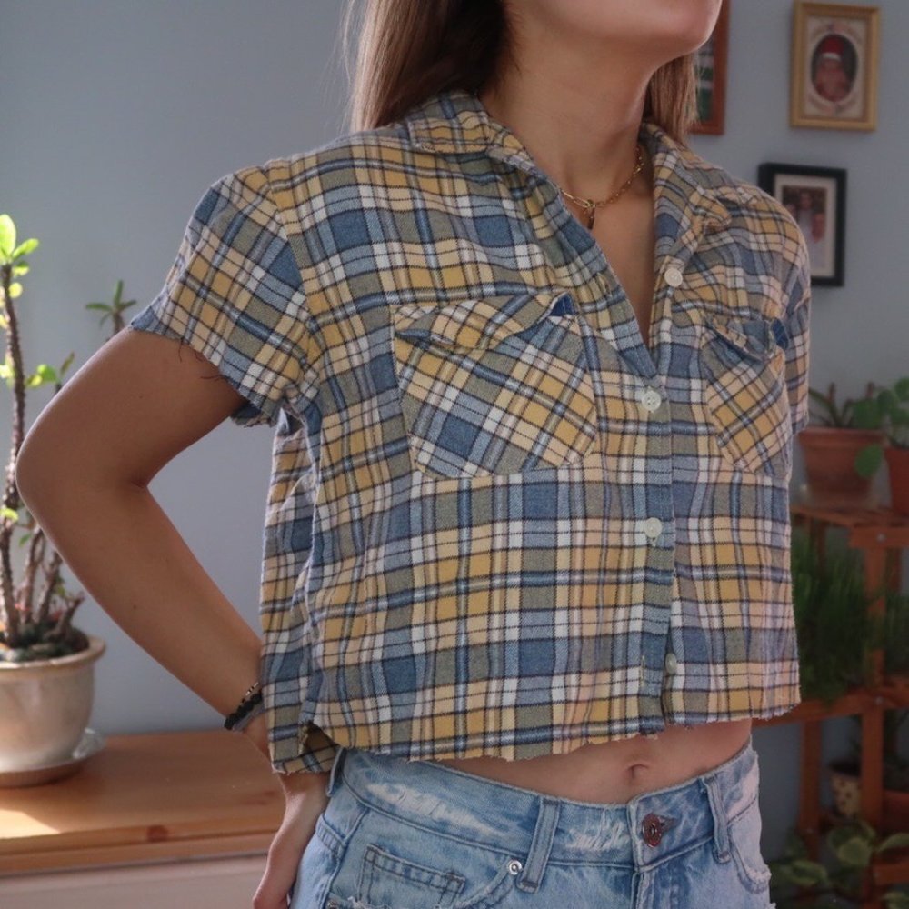 Plaid Button Down